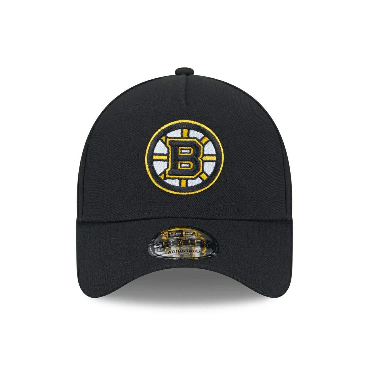 Boston Bruins New Era 9FORTY A-Frame Trucker NHL Cap Black Lifestyle