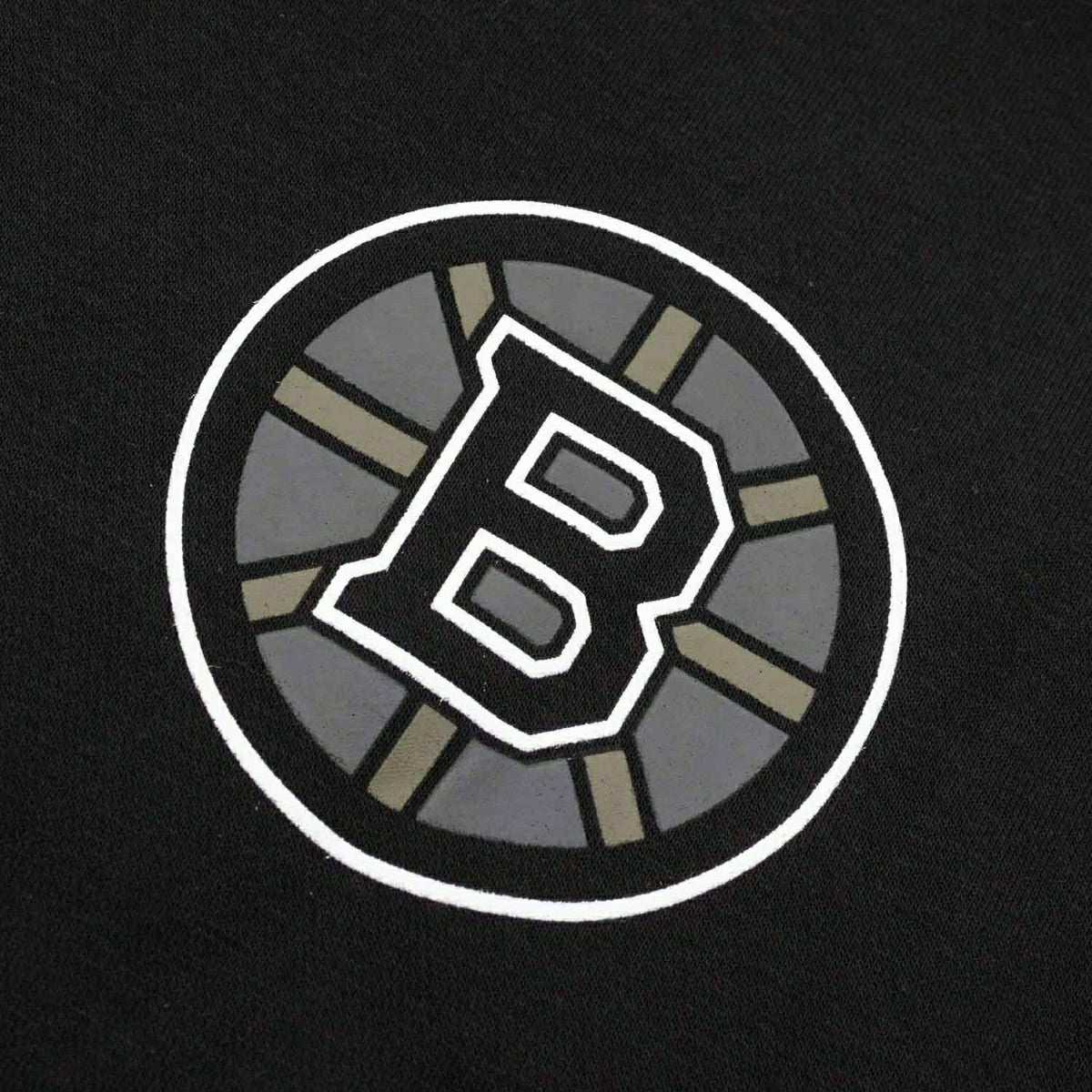 Boston Bruins Tonal Backer '47 Burnside NHL Hoodie Black Classic