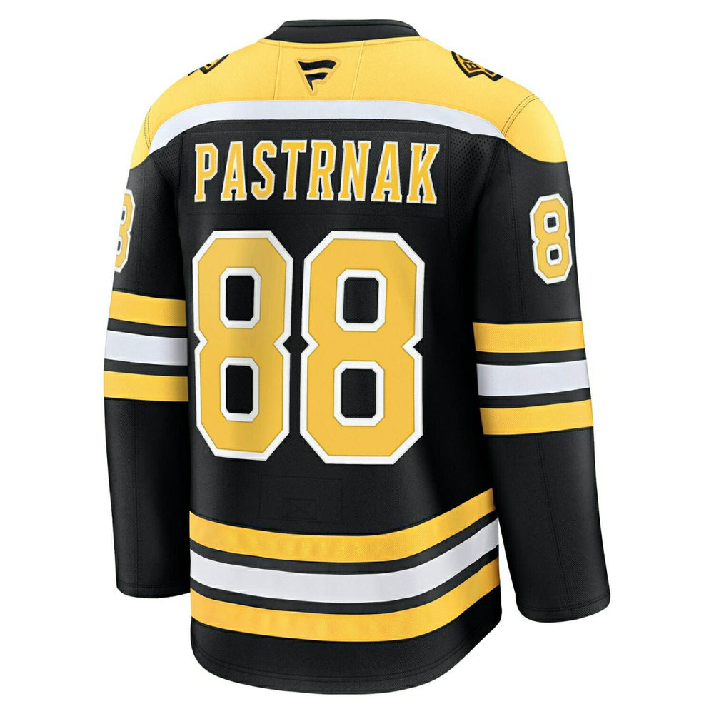 David Pastrnak #88 Boston Bruins Premium NHL Jersey Home Black Fashion