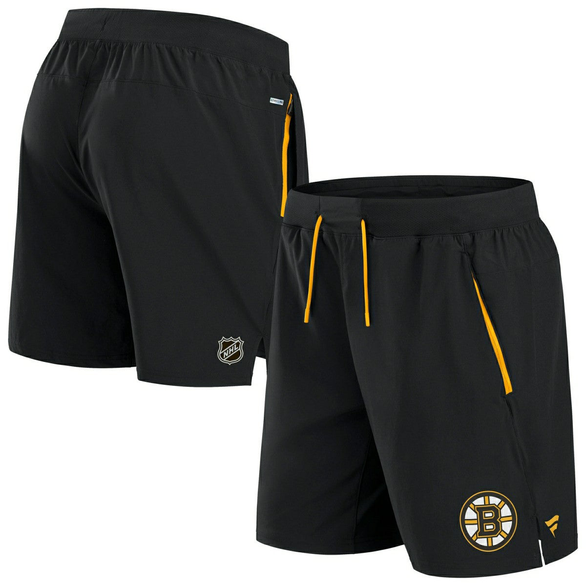 Boston Bruins 2024/25 Authentic Pro Locker Room NHL Shorts Black Classic