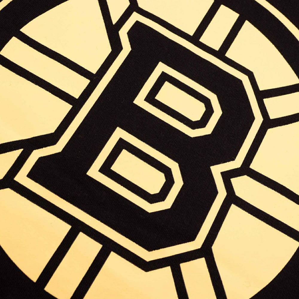 Boston Bruins Tonal Logo '47 Helix NHL Hoodie Black Taass sale
