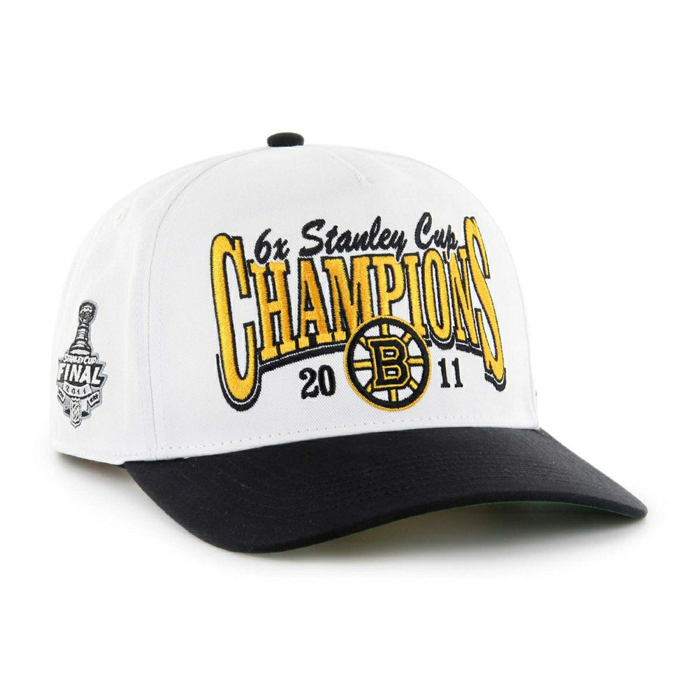 Boston Bruins 2011 Stanley Cup Champions '47 Hitch Adjustable NHL Cap Taass US