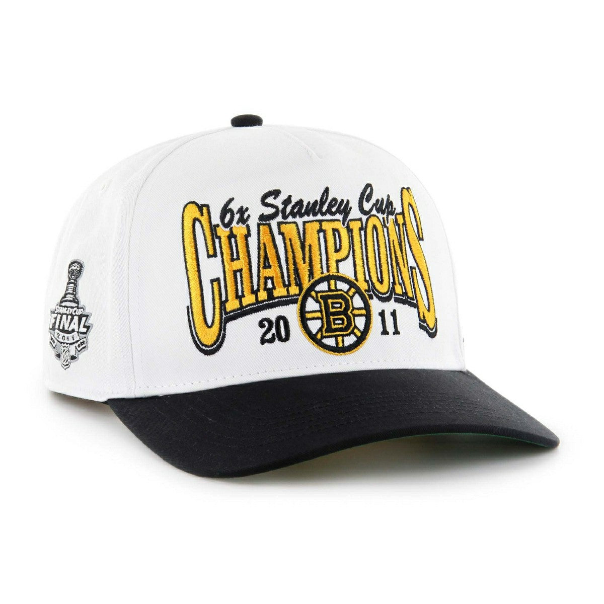 Boston Bruins 2011 Stanley Cup Champions '47 Hitch Adjustable NHL Cap Taass US