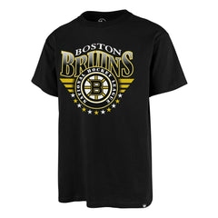 Boston Bruins Black Echo NHL T-Shirt Black Taass sale