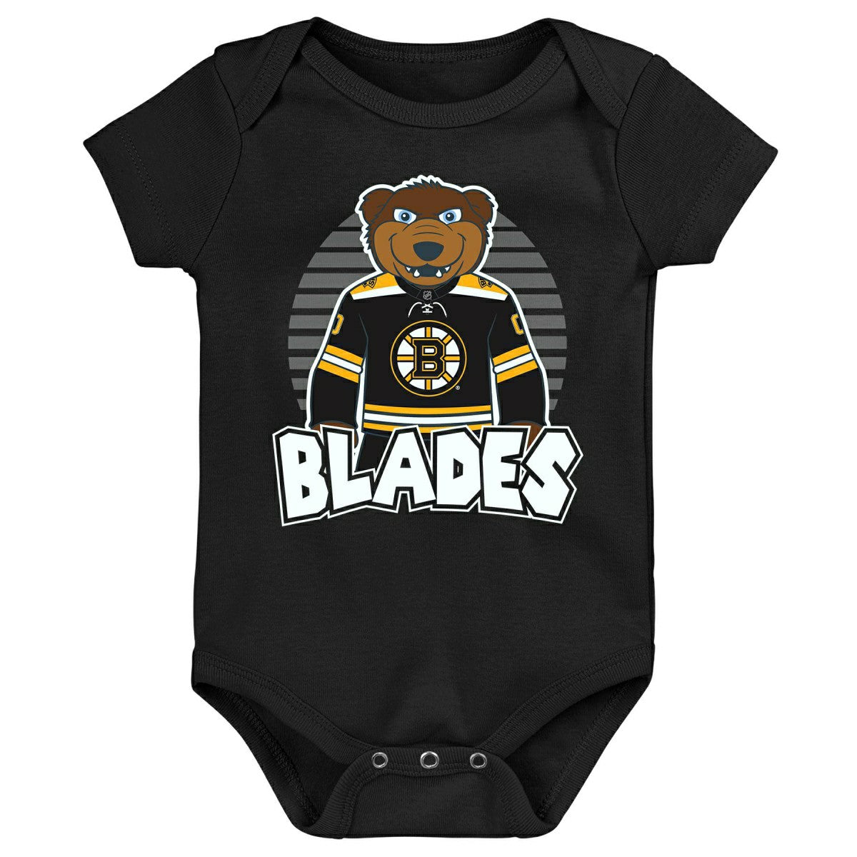 Boston Bruins NHL Mascot Infant Baby Bodysuit Taass US