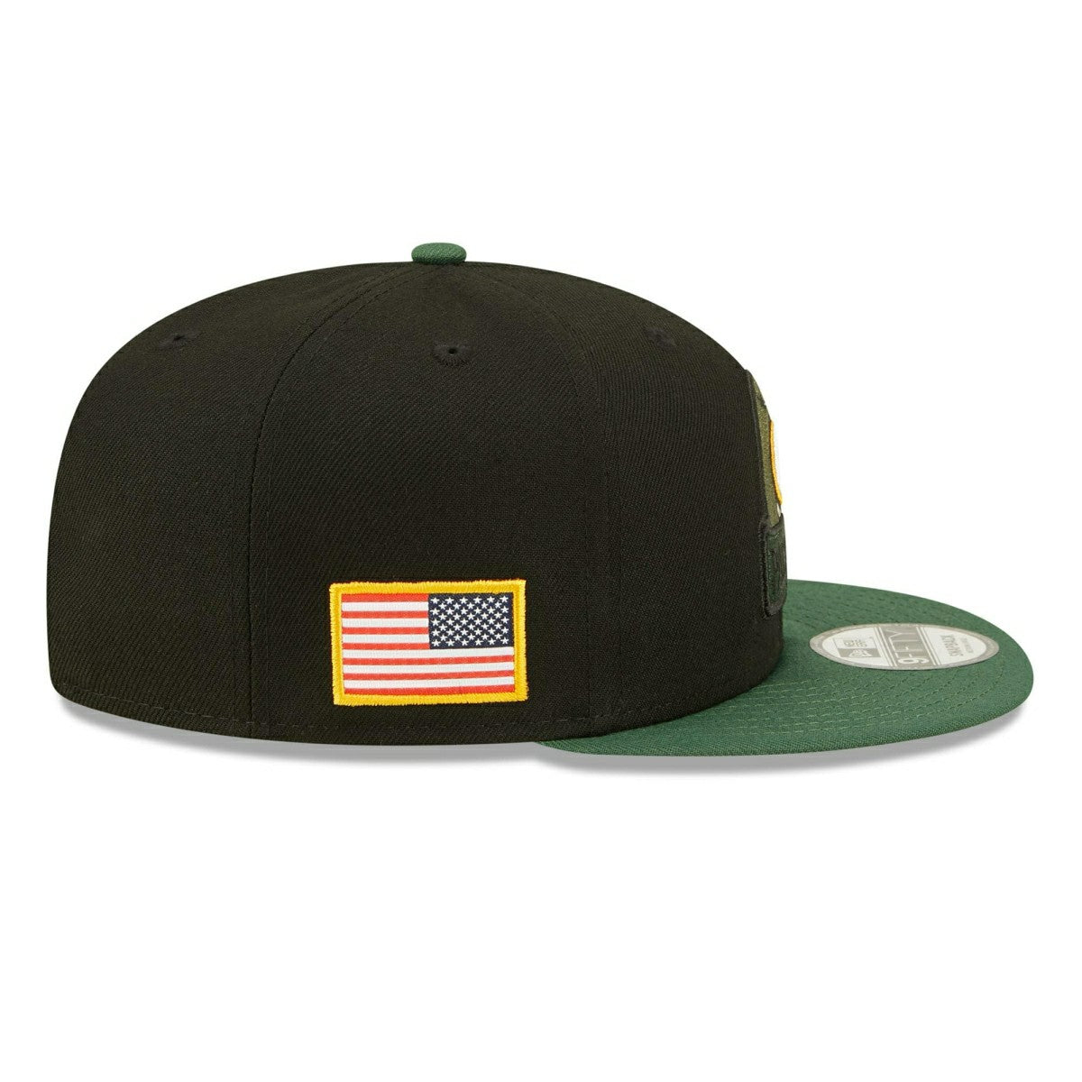 Green Bay Packers 2022 NFL On-Field Salute to Service New Era 9FIFTY Snapback Cap Fashion