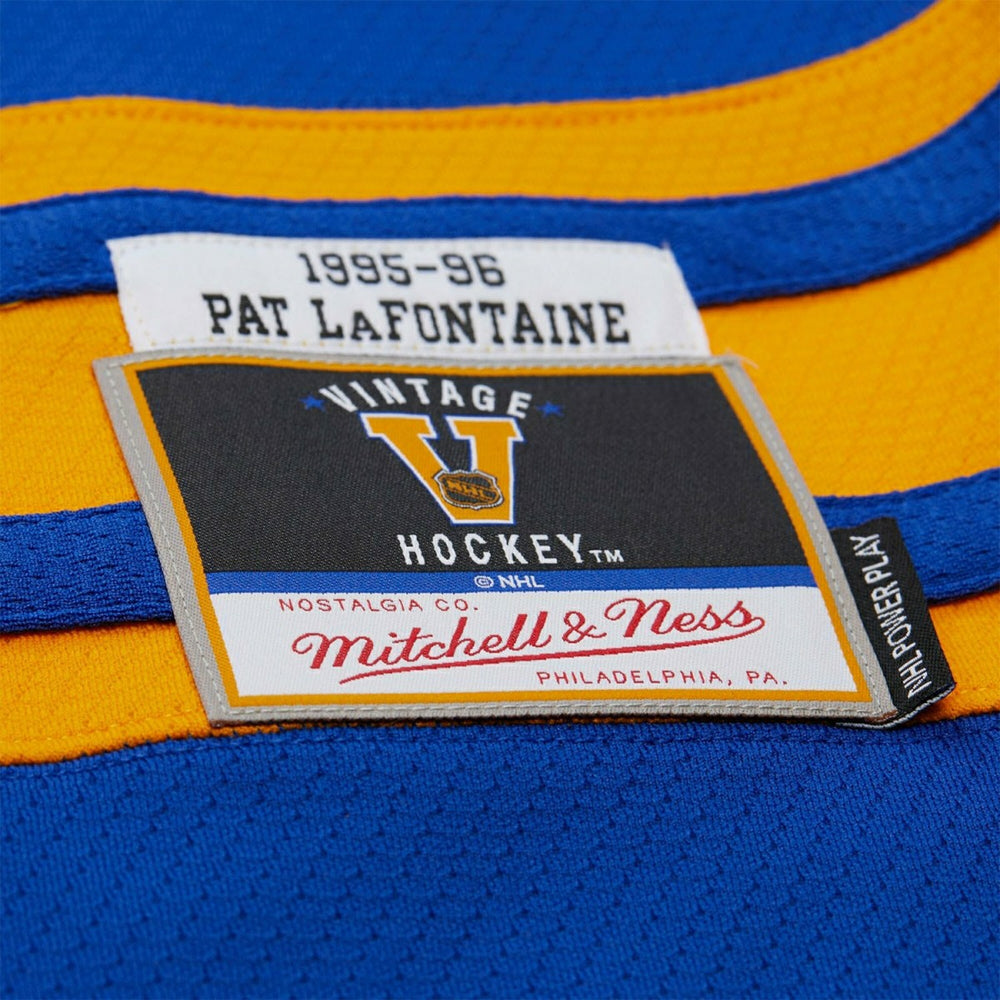 Pat LaFontaine #16 Buffalo Sabres 1995-96 Premium Power Play NHL Jersey Blue Lifestyle