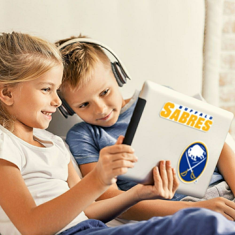 Buffalo Sabres Multi-Use NHL Decals Set (3 Pcs.) Lifestyle