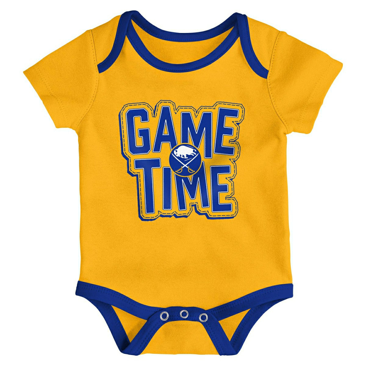 Buffalo Sabres Game Time NHL Baby Bodysuit Set (3-Piece) Taass for sale