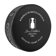 Calgary Flames 2025-26 NHL Official Game Puck Taass sale