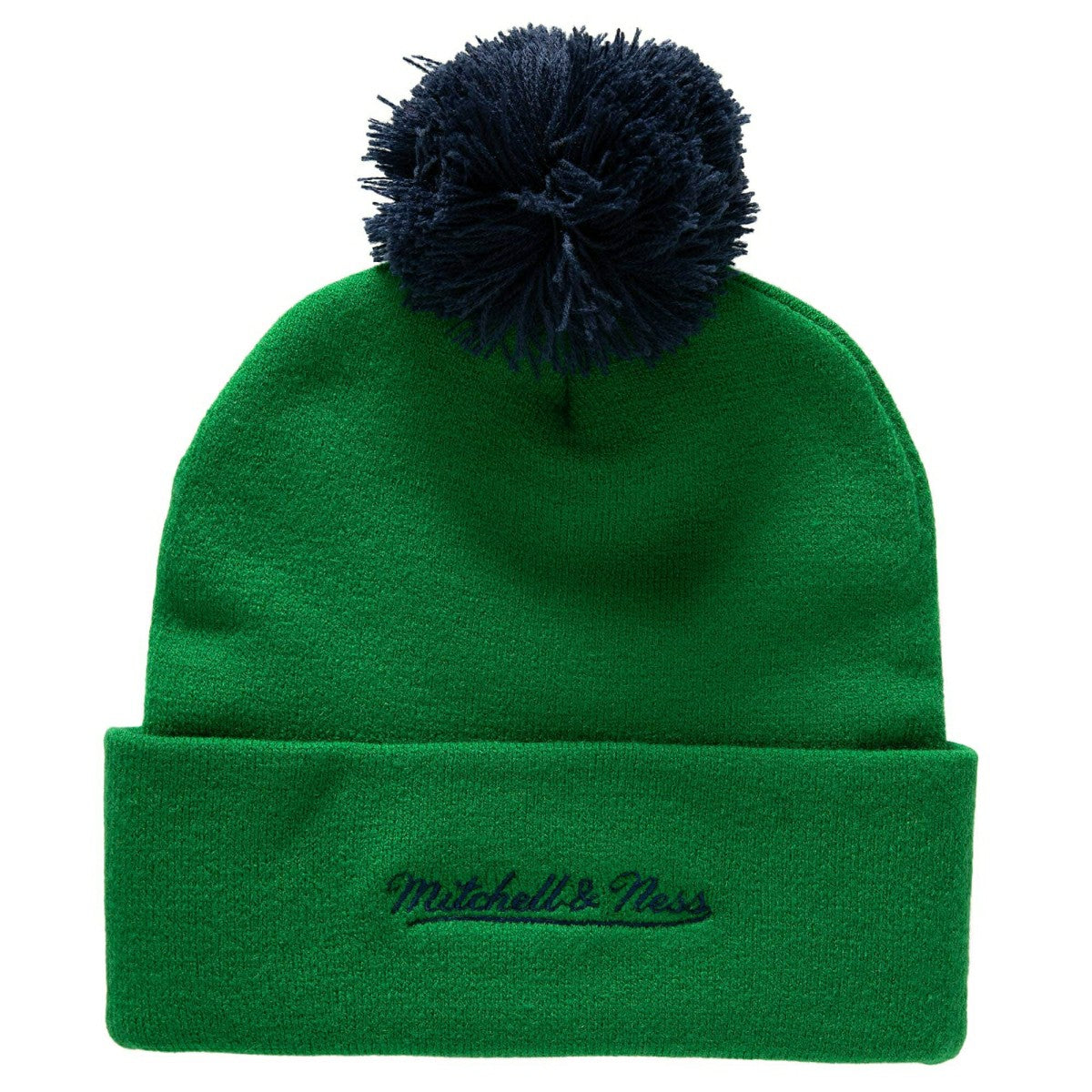 Hartford Whalers Punch Out Mitchell & Ness NHL Knit Hat Green Classic