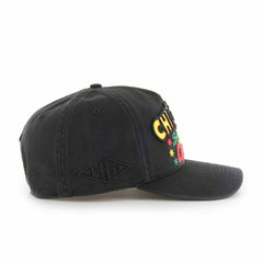 Chicago Blackhawks Hitch Charlton '47 Adjustable NHL Cap Black Taass sale