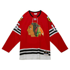 Bobby Hull #16 Chicago Blackhawks 1960-61 Mitchell & Ness NHL Jersey Taass for sale