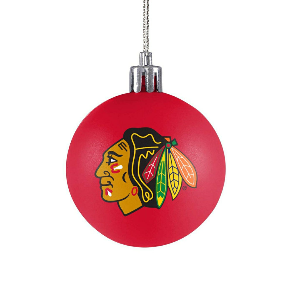 Chicago Blackhawks NHL Christmas Ornament Set (12-Piece) Taass for sale