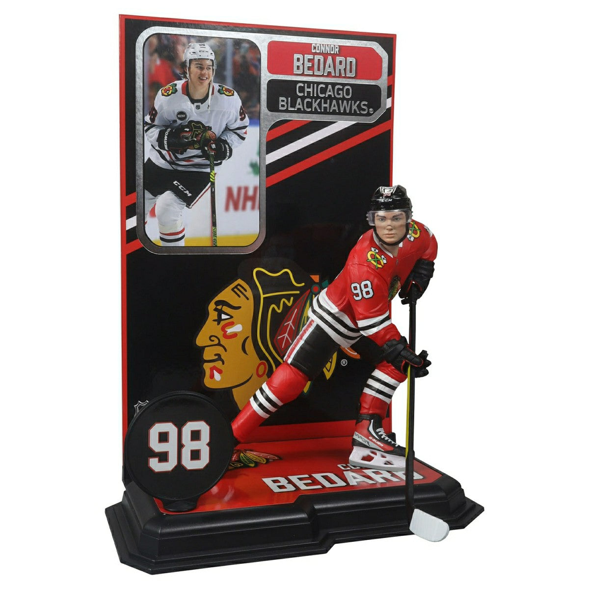 McFarlane NHL Legacy Series Figure #15 Connor Bedard Chicago Blackhawks Classic