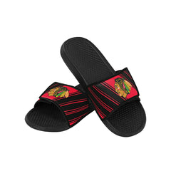 Chicago Blackhawks Legacy Velcro NHL Sport Slides Lifestyle