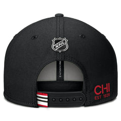 Chicago Blackhawks 2024/25 NHL Authentic Pro Rink Prime Snapback Cap Taass US