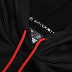 Chicago Blackhawks 2024/25 Authentic Pro Rink Tech NHL Hoodie Black Classic