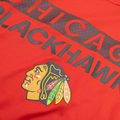 Chicago Blackhawks 2024/25 Authentic Pro Rink Tech NHL T-Shirt Red Fashion