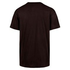Chicago Blackhawks Arch Logo '47 Drop Shoulder NHL T-Shirt Brown Taass sale