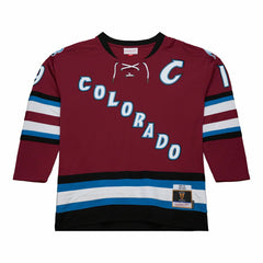 Joe Sakic #19 Colorado Avalanche 2001-02 Mitchell & Ness NHL Jersey Maroon Taass US