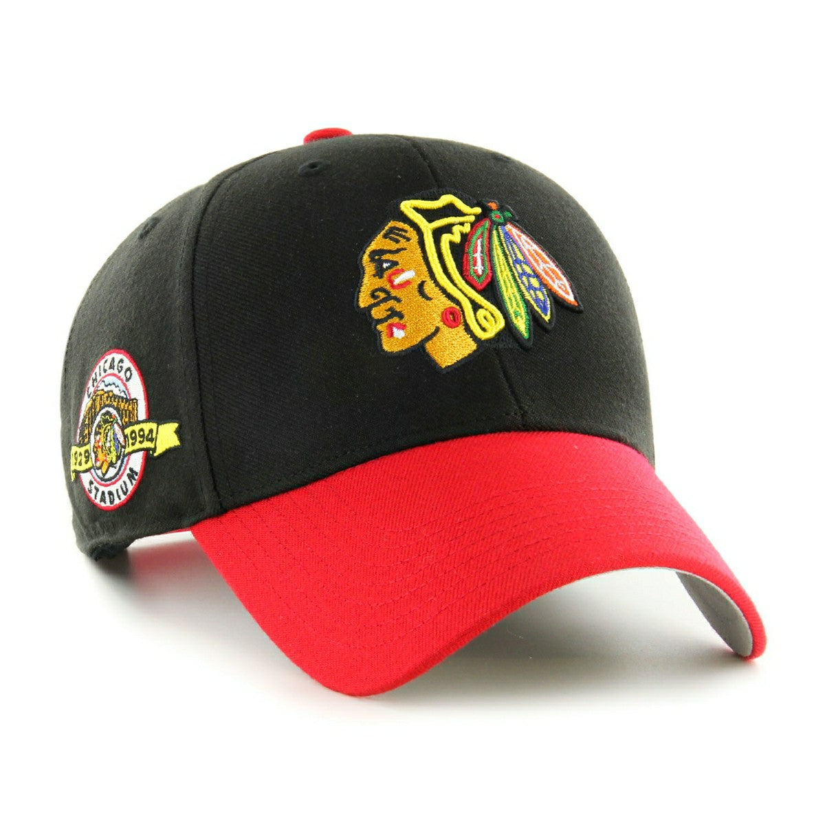 Chicago Blackhawks Stadium Patch MVP Snapback NHL Cap Taass US