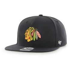 Chicago Blackhawks No Shot Captain Snapback NHL Cap Classic