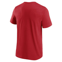 Chicago Blackhawks Primary Logo NHL T-Shirt Red Taass sale