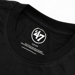 Chicago Blackhawks Team Logo '47 Echo NHL T-Shirt Black Fashion