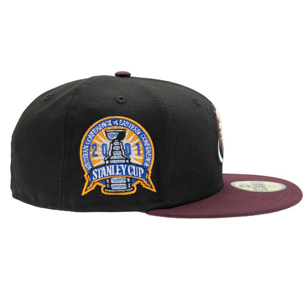 Colorado Avalanche 2001 Stanley Cup Bigfoot Logo 59FIFTY Fitted NHL Cap Taass sale
