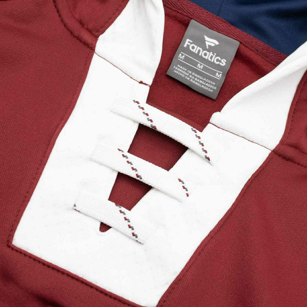 Colorado Avalanche Laced NHL Hoodie Red Lifestyle