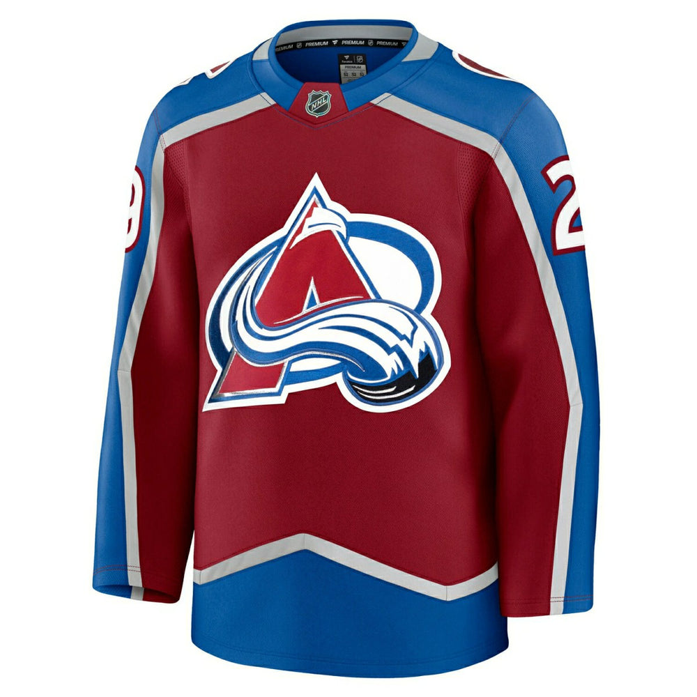 Nathan MacKinnon #29 Colorado Avalanche Premium NHL Jersey Home Burgundy Classic