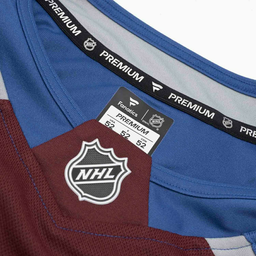 Nathan MacKinnon #29 Colorado Avalanche Premium NHL Jersey Home Burgundy Classic