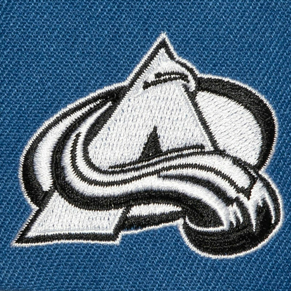Colorado Avalanche Flip Mitchell & Ness Snapback NHL Cap Blue Classic