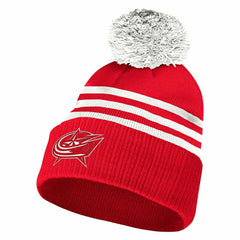Columbus Blue Jackets 2020/21 NHL adidas 3-Stripe Knit Hat Lifestyle