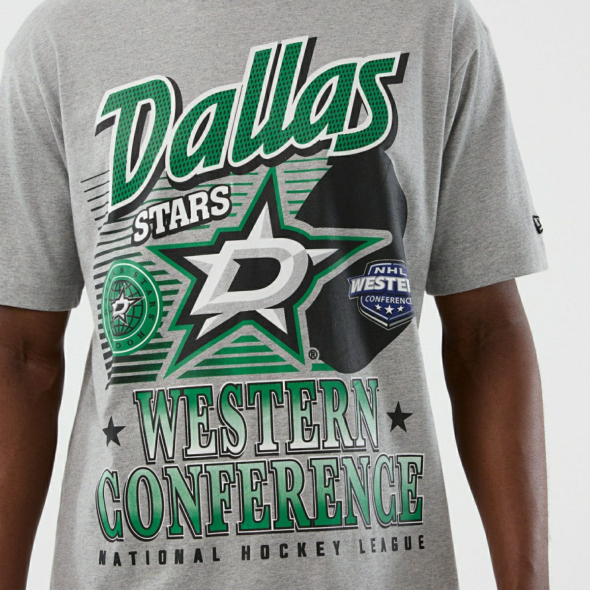 Dallas Stars Sport Classics Oversized NHL T-Shirt Gray Taass US