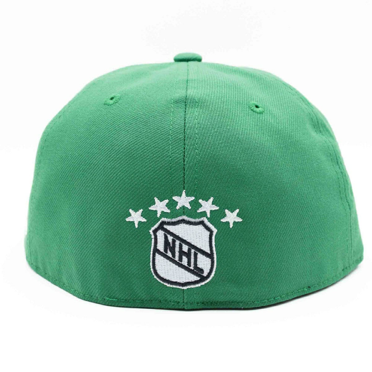 Minnesota North Stars Vintage Mitchell & Ness Fitted NHL Cap Green Taass US