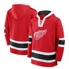 Detroit Red Wings Laced NHL Hoodie Red Fashion