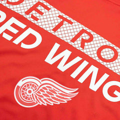 Detroit Red Wings 2024/25 Authentic Pro Rink Tech NHL T-Shirt Red Lifestyle
