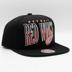 Detroit Red Wings Line Works Mitchell & Ness Original Fit Snapback NHL Cap Taass for sale