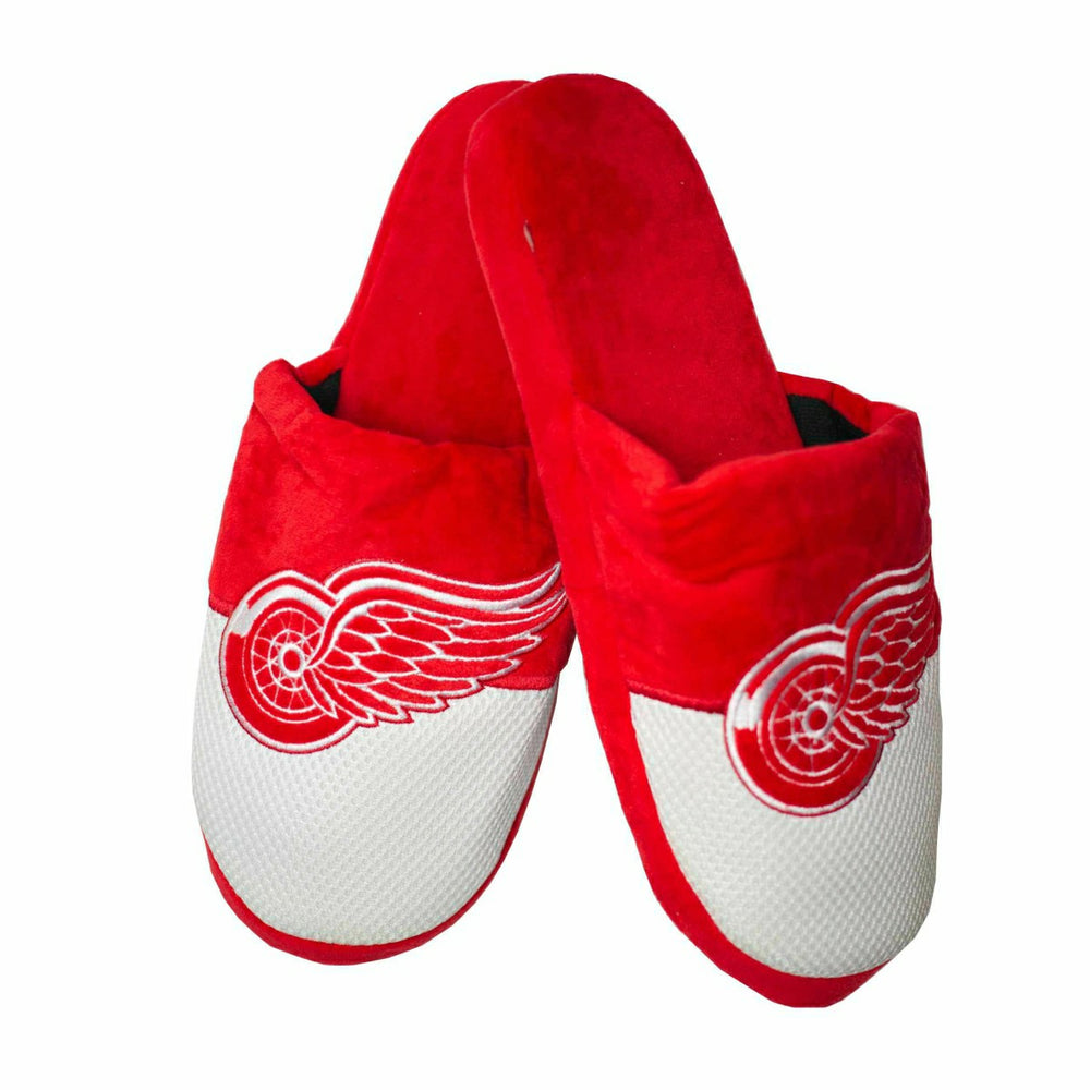 Detroit Red Wings Staycation NHL Slipper Lifestyle