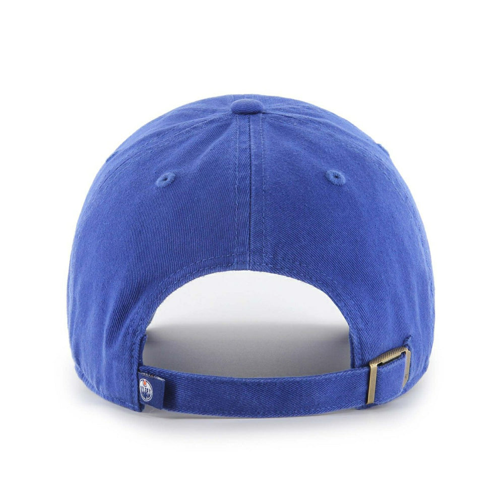 Edmonton Oilers '47 Clean Up Adjustable NHL Cap Blue Fashion