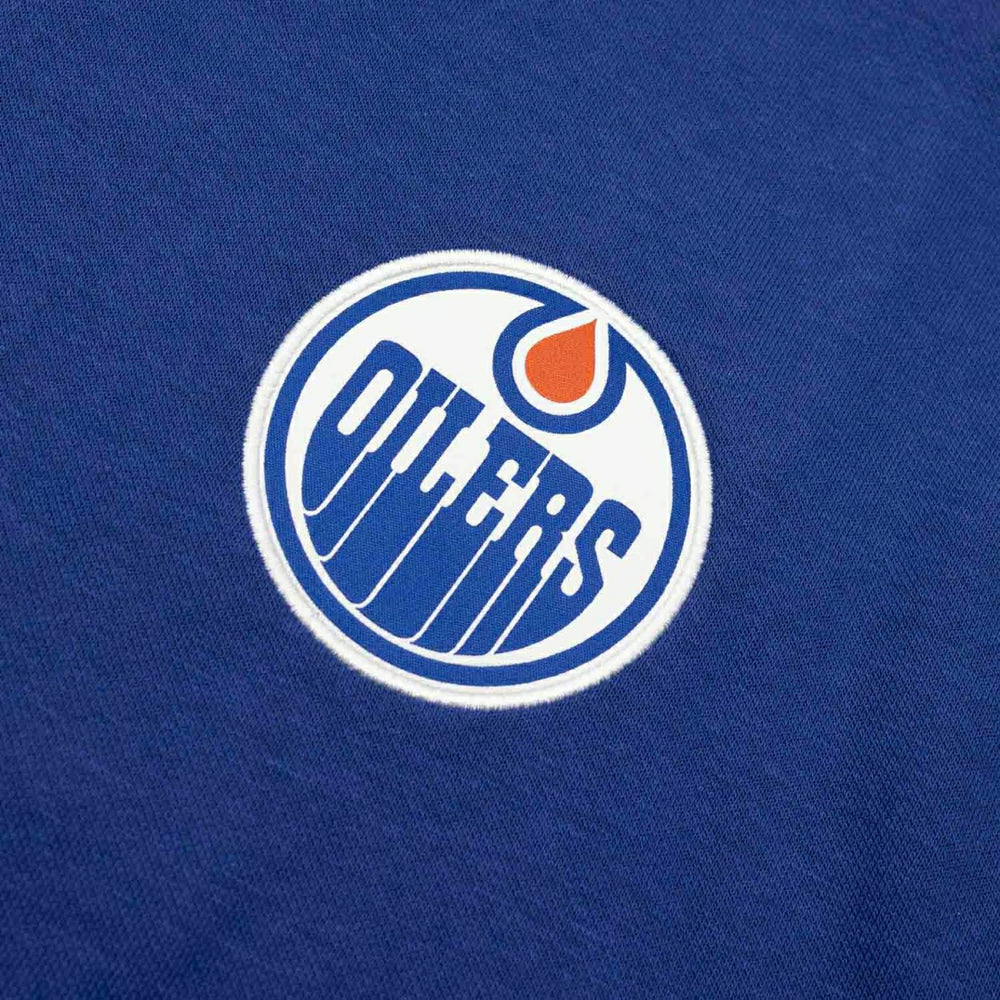 Edmonton Oilers Foundation NHL Hoodie Blue Taass sale