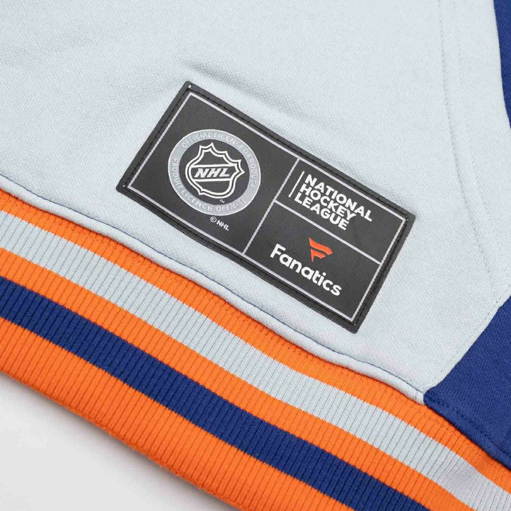 Edmonton Oilers Foundation NHL Hoodie Blue Taass sale