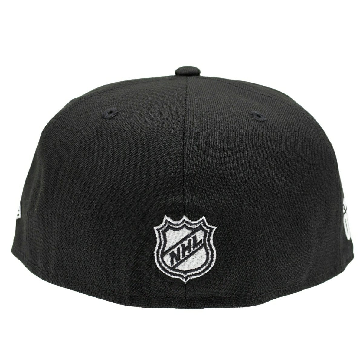 Edmonton Oilers Black & Chrome 59FIFTY Fitted NHL Cap Black Taass US