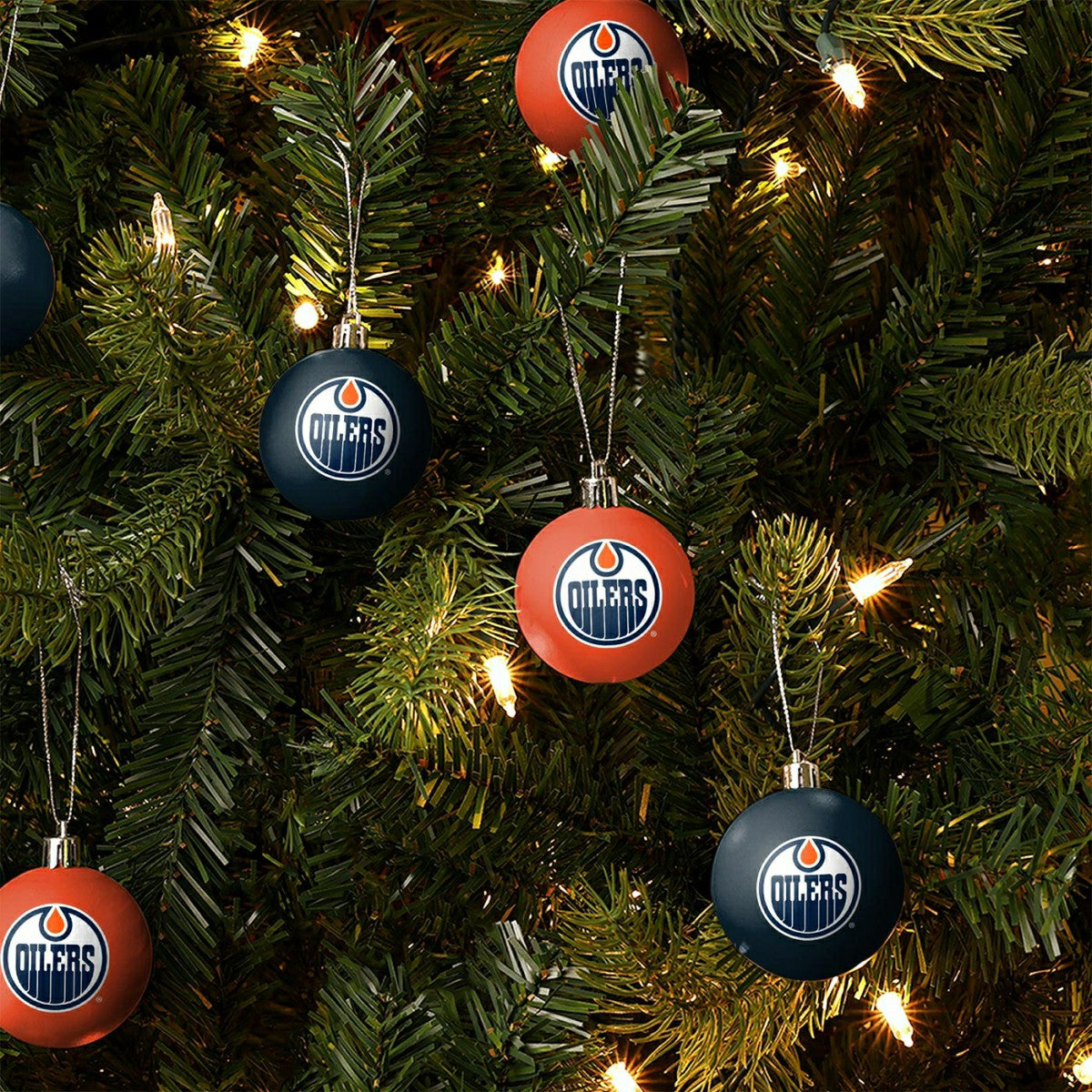Edmonton Oilers NHL Christmas Ornament Set (12-Piece) Taass US