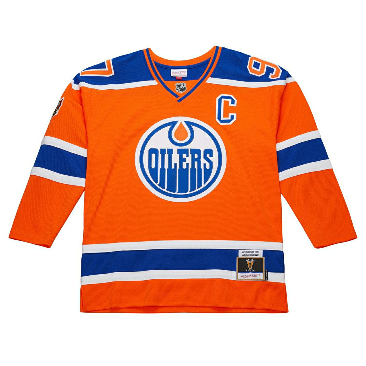 Connor McDavid #97 Edmonton Oilers 2016 Heritage Classic Power Play NHL Jersey Taass US