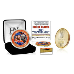 Connor McDavid 2024 Conn Smythe Trophy MVP Bronze Commemorative Coin Taass for sale
