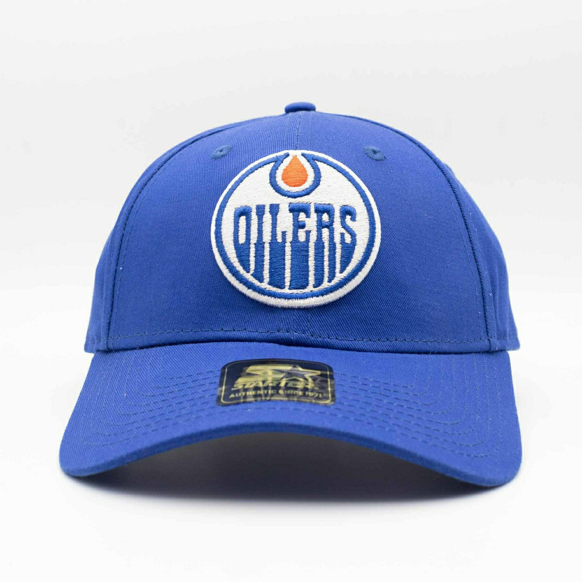 Edmonton Oilers Starter Score NHL Snapback Cap Blue Taass for sale