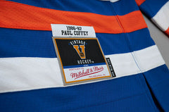 Paul Coffey #7 Edmonton Oilers 1986-87 Mitchell & Ness NHL Jersey Fashion
